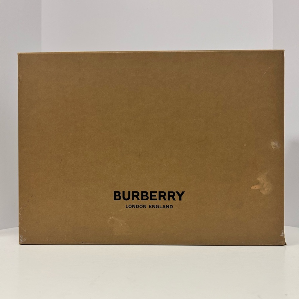 Burberry Monogram Print Arthur Sneakers - Bridle Brown - Picture 9 of 14